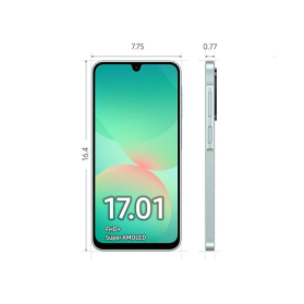 Samsung Galaxy A26 5G mint side view64